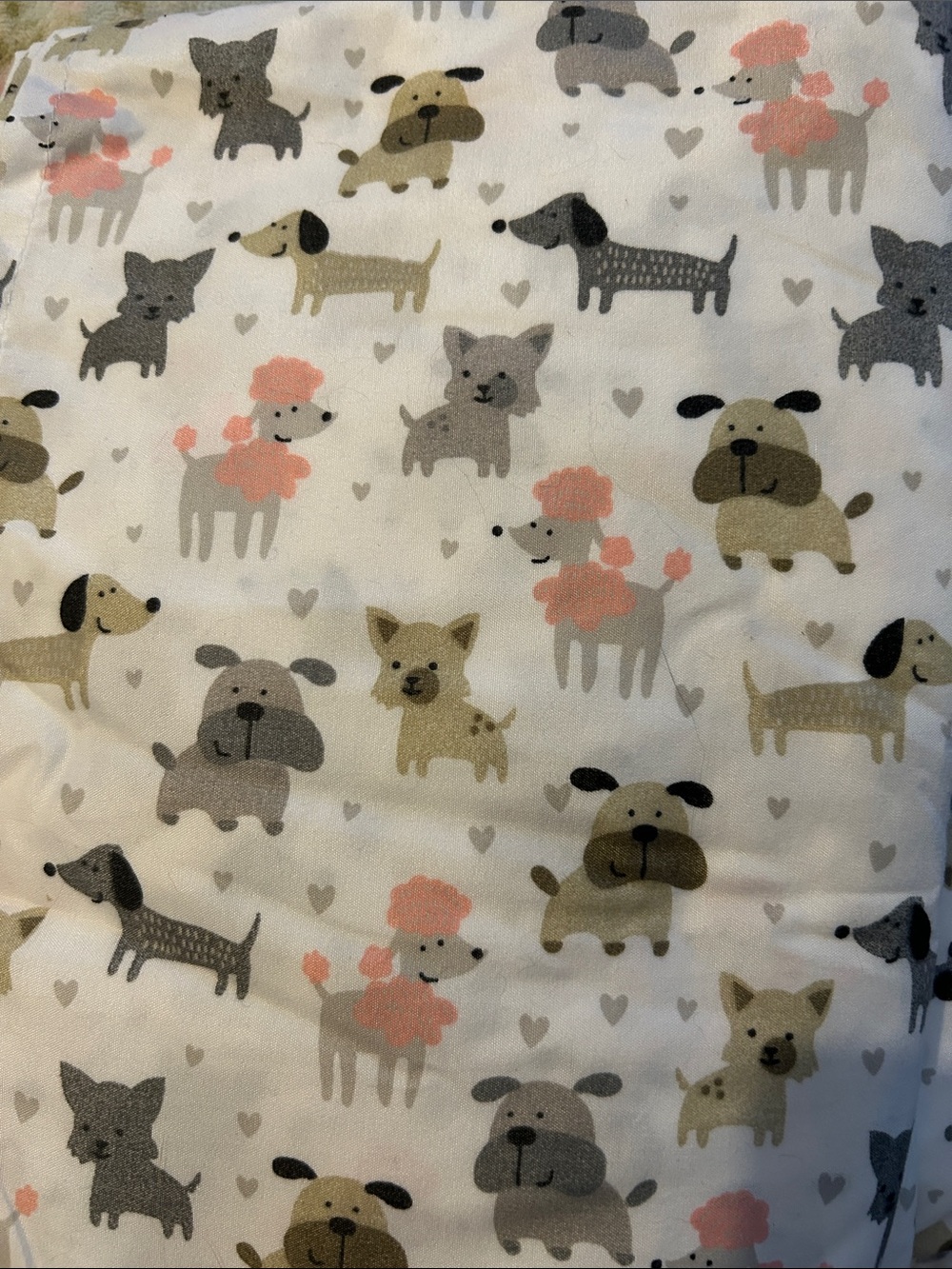 Children’s puppy twin sheet set